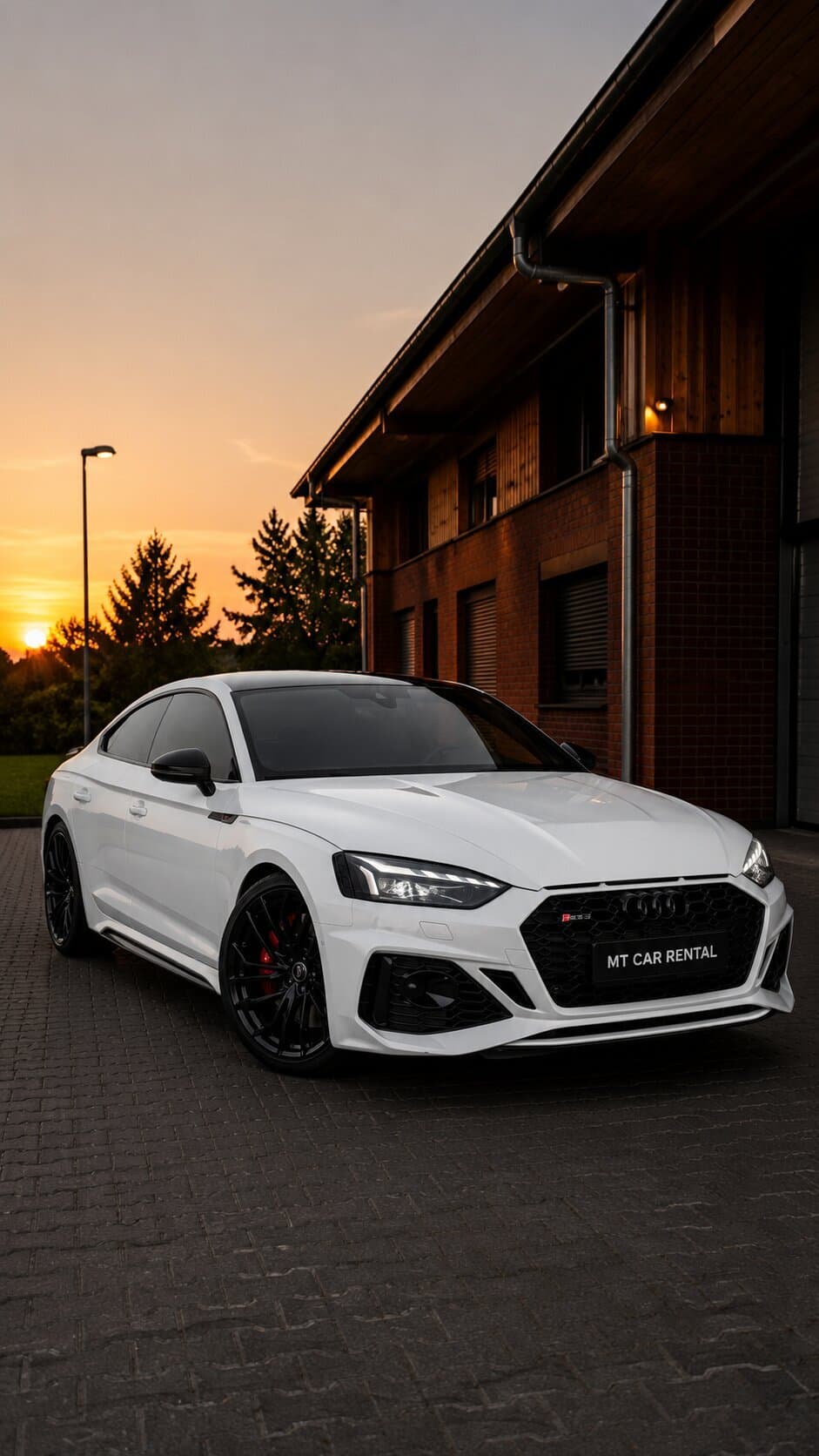 Audi RS5 Wit